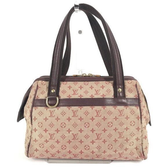 LOUIS VUITTON M92216 Josephine PM Hand Bag Monogram Mini Canvas Slys Red - Picture 2 of 16